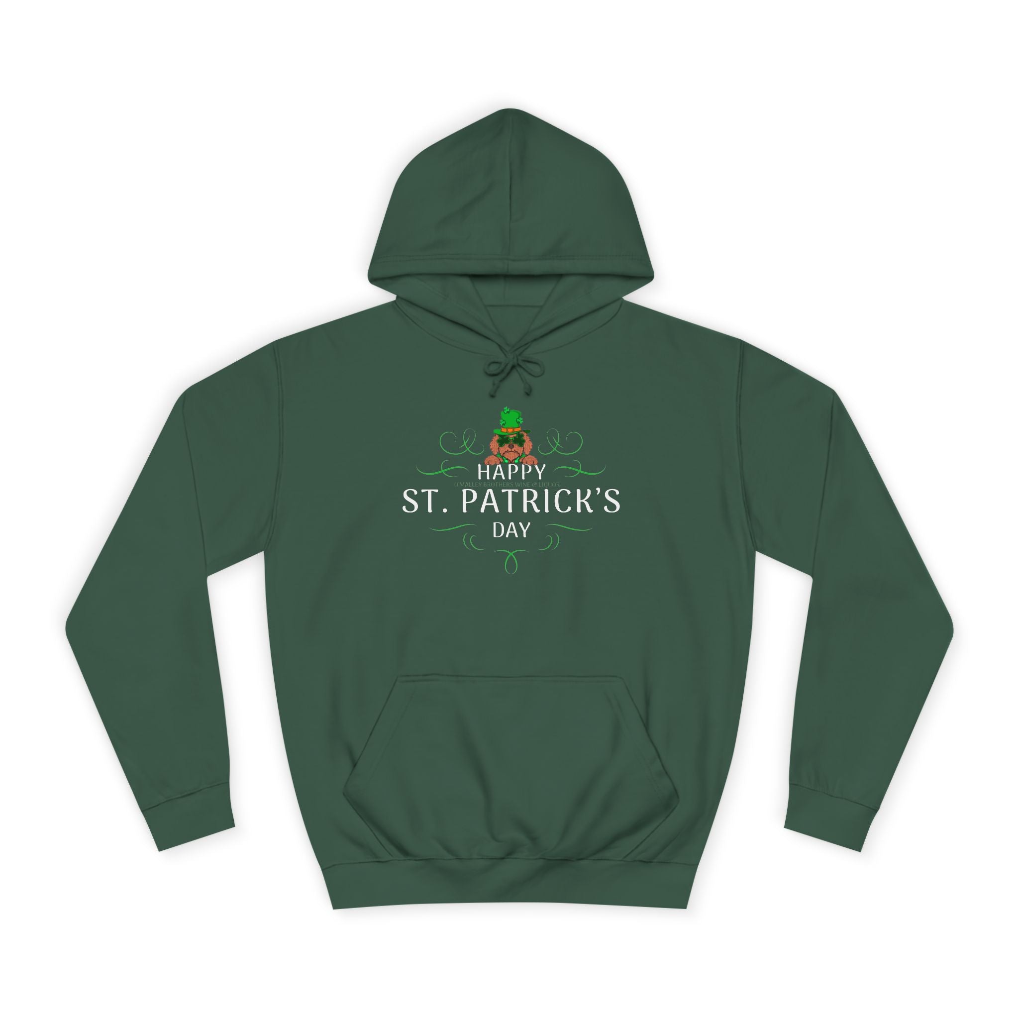 Happy St. Patrick’s Day Hoodie, Party Dog