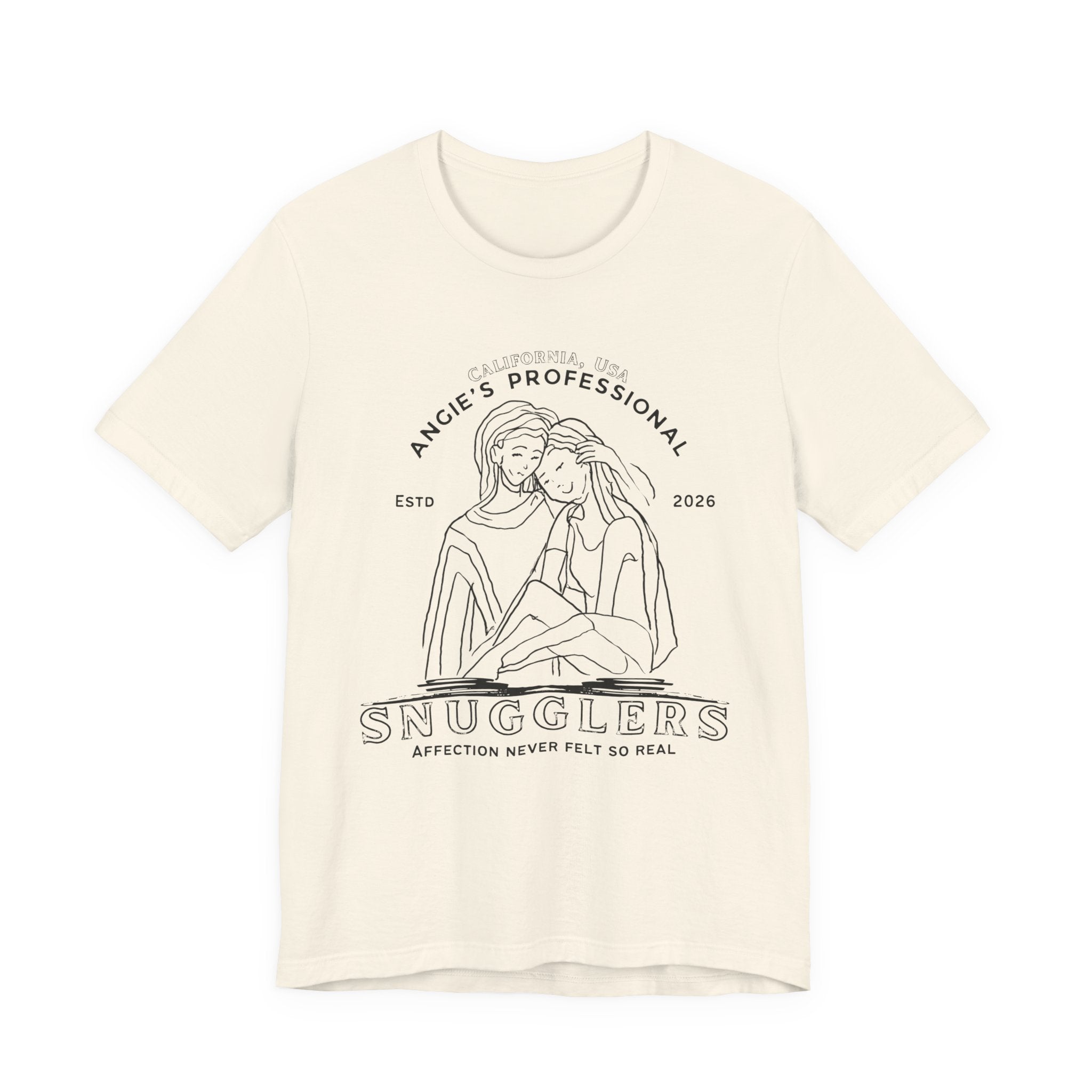 Angie’s Professional Snugglers Funny Staff T Shirt