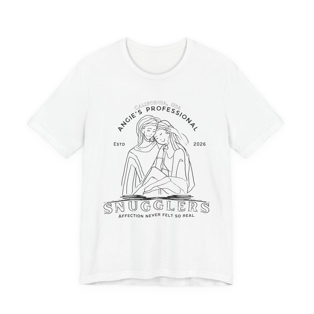 Angie’s Professional Snugglers Funny Staff T Shirt