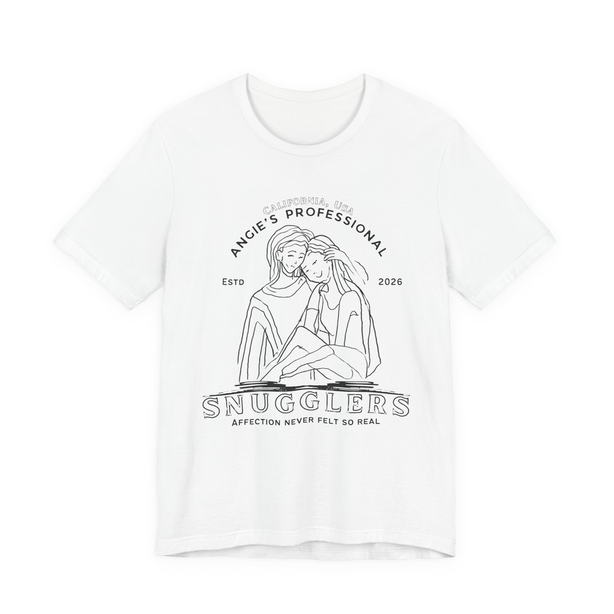 Angie’s Professional Snugglers Funny Staff T Shirt