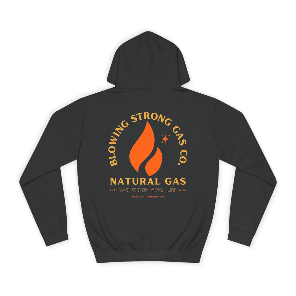 Blowing Strong Gas Company Funny Staff Hoodie