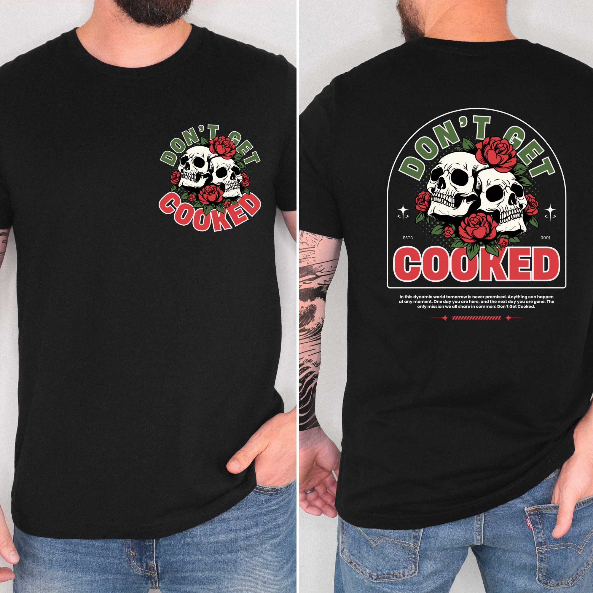 Don't Get Cooked Graphic T‑Shirt