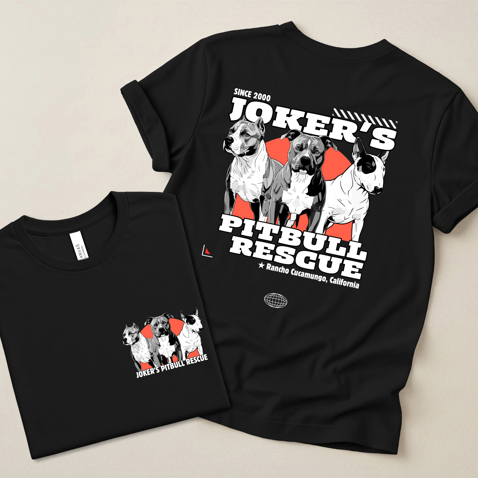 Joker’s Pitbull Rescue T Shirt
