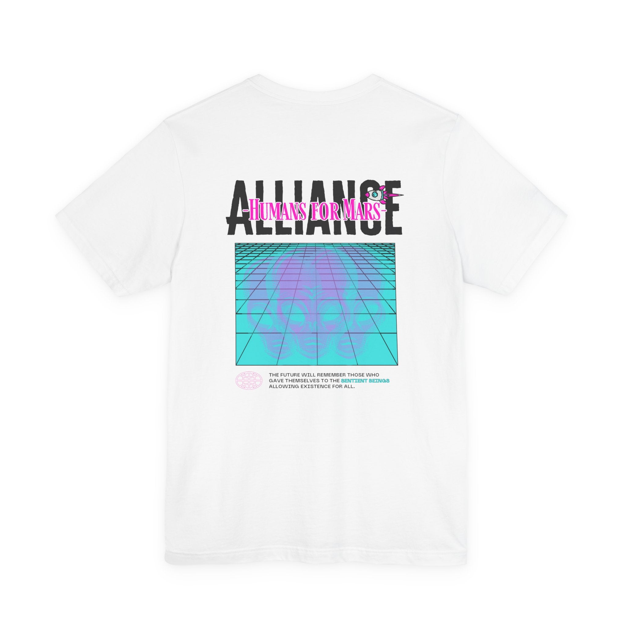 Sentients Humans for Mars Alliance Graphic T-Shirt