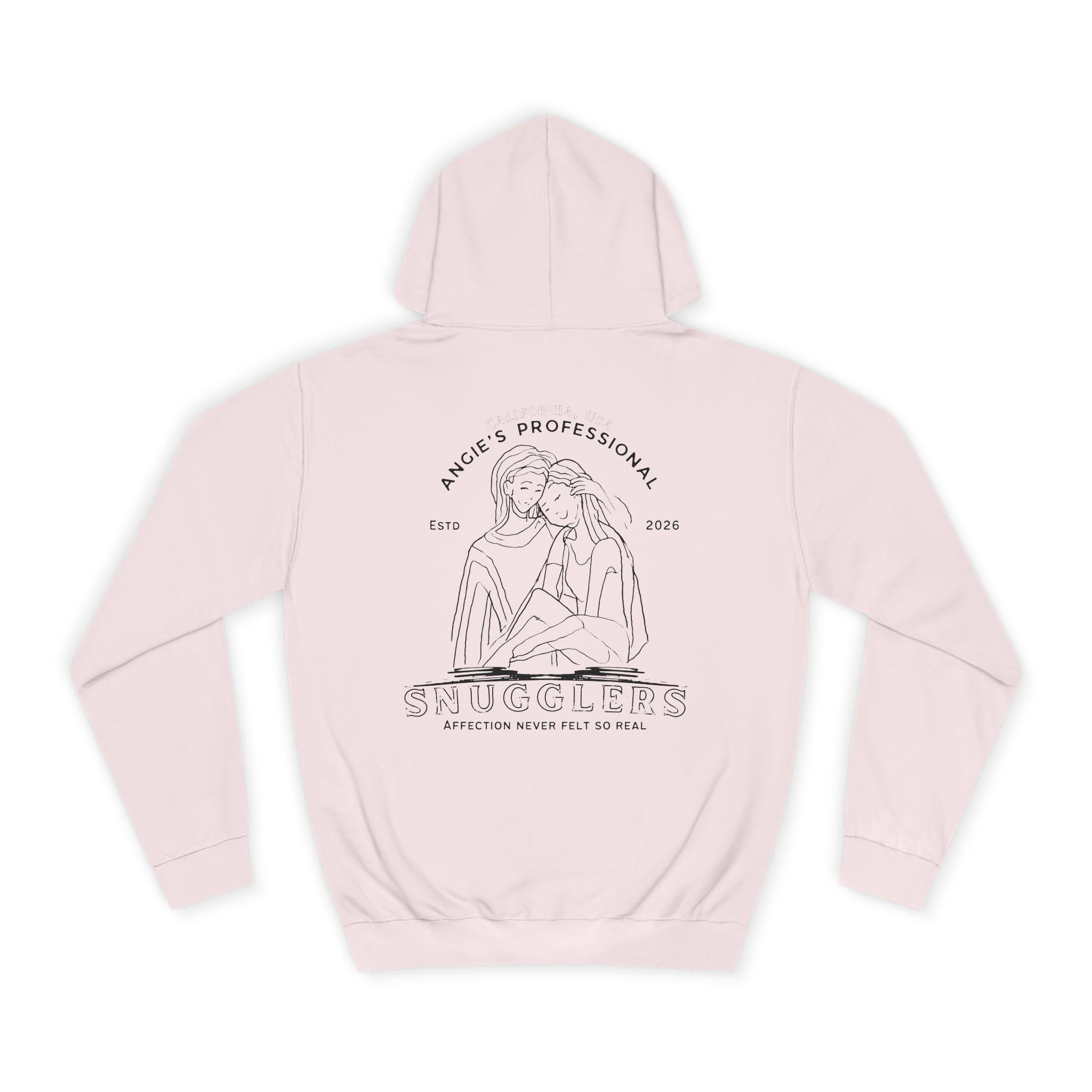 Angie’s Professional Snugglers Funny Staff Hoodie