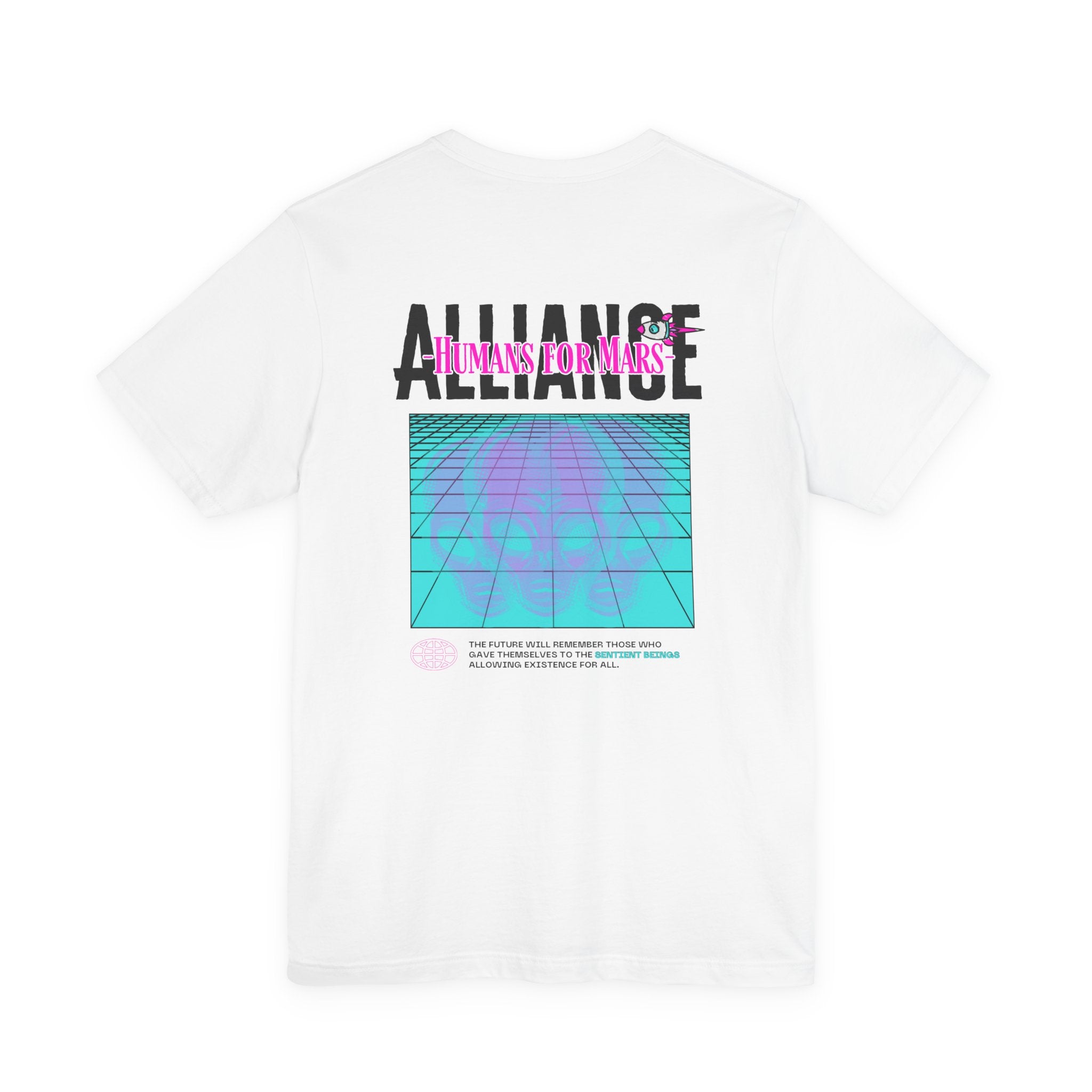 Sentients Humans for Mars Alliance Graphic T-Shirt