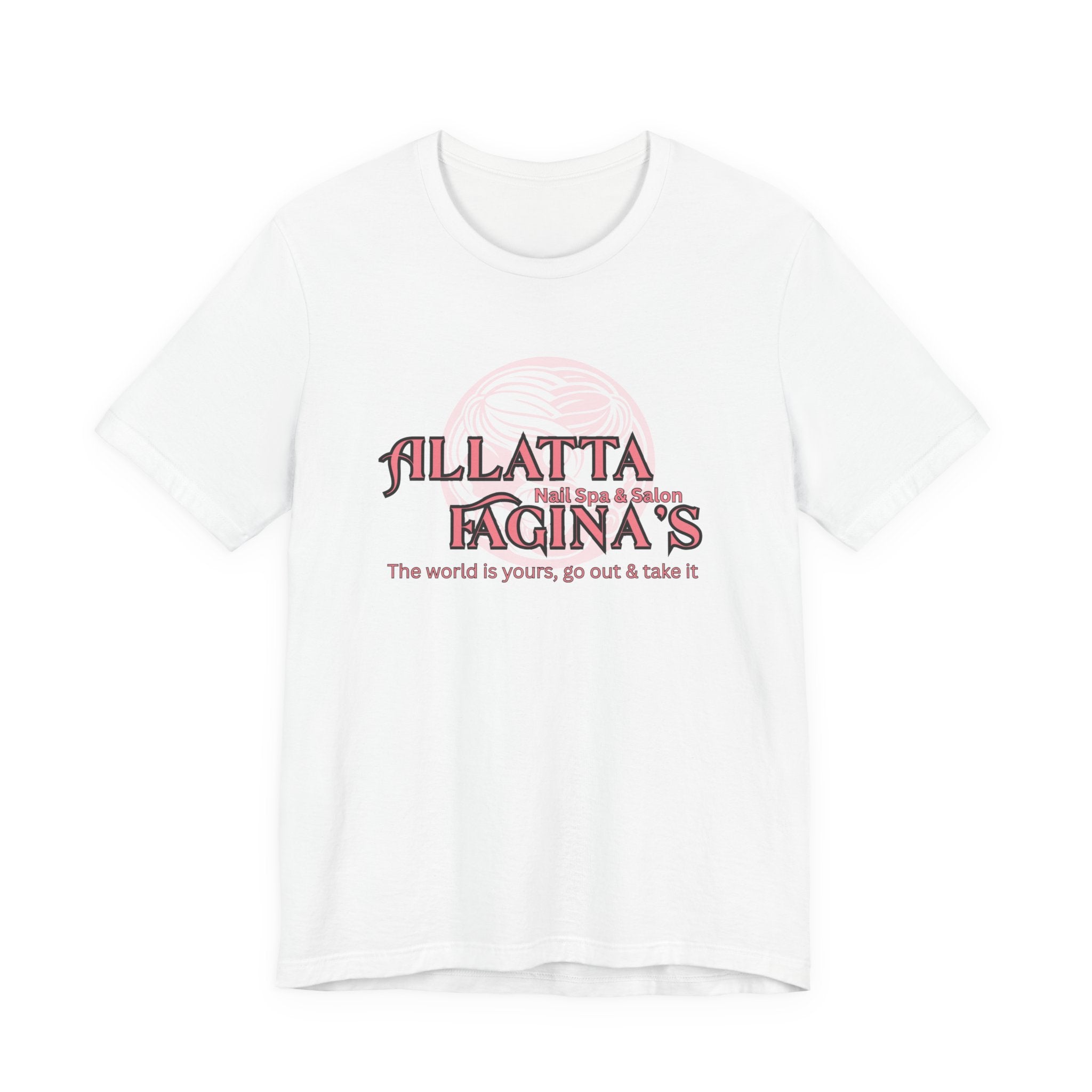 Allatta Fagina’s Nail Spa & Salon Funny Staff T Shirt