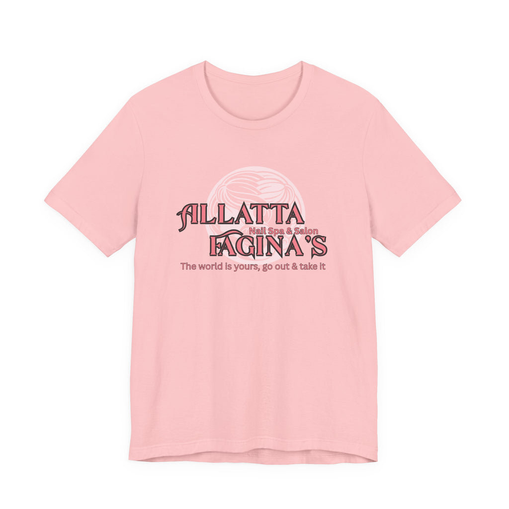 Allatta Fagina’s Nail Spa & Salon Funny Staff T Shirt