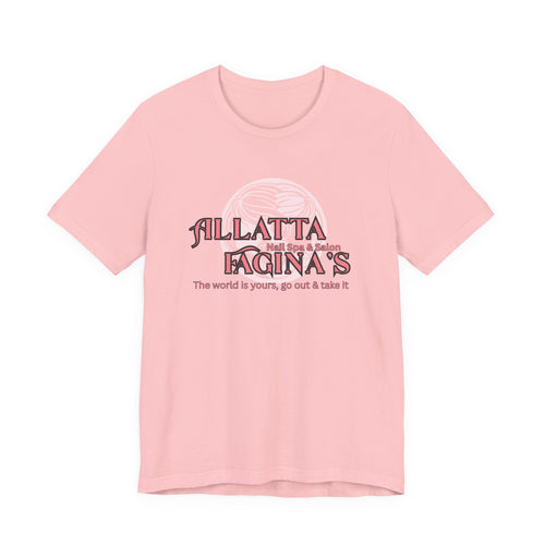 Allatta Fagina’s Nail Spa & Salon Funny Staff T Shirt