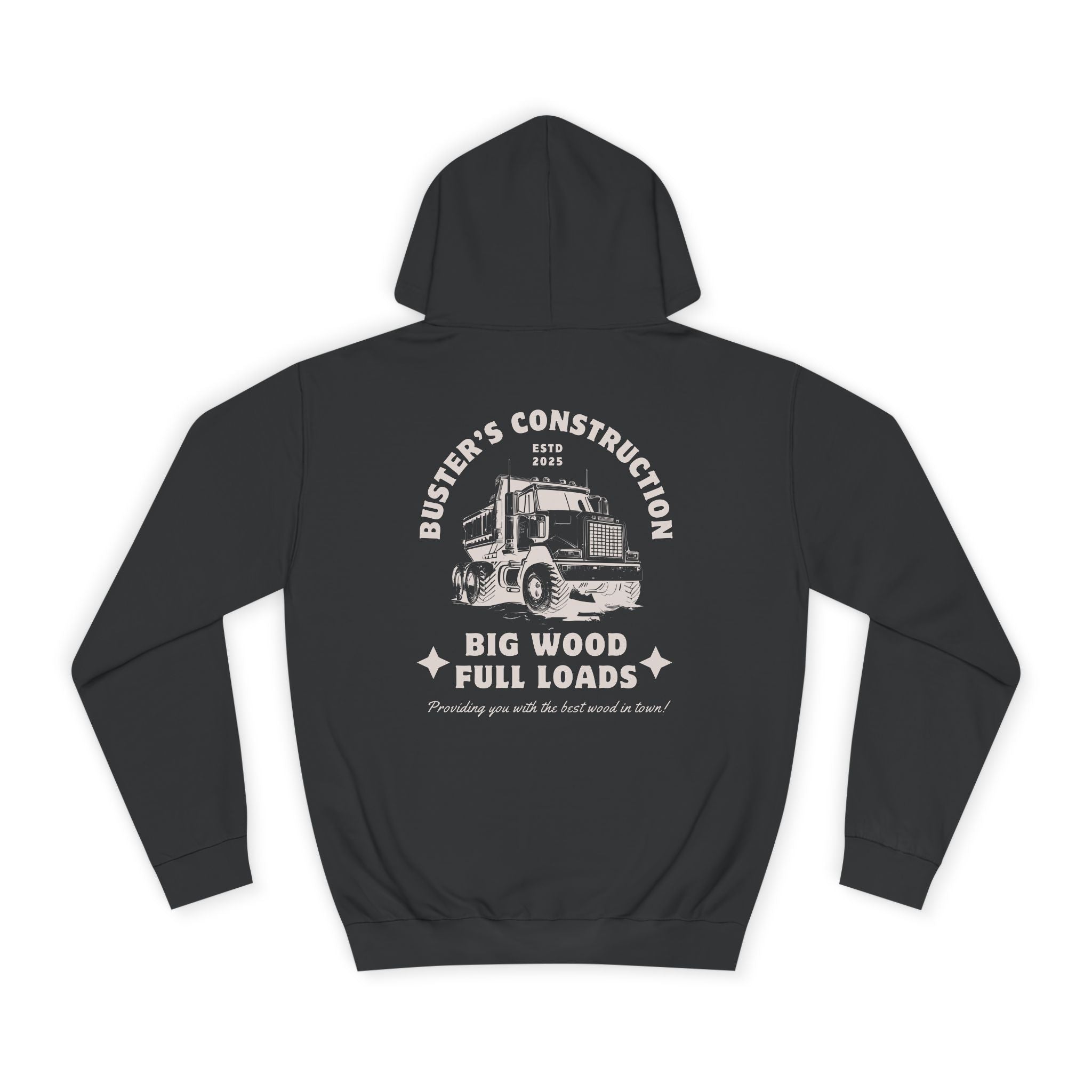 Buster's Construction Funny Staff Hoodie
