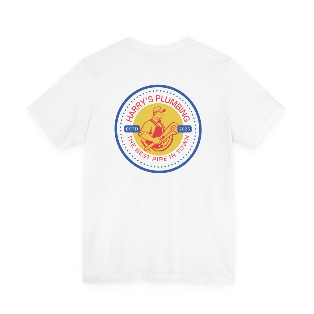 Harry's Plumbing Funny Staff T Shirt