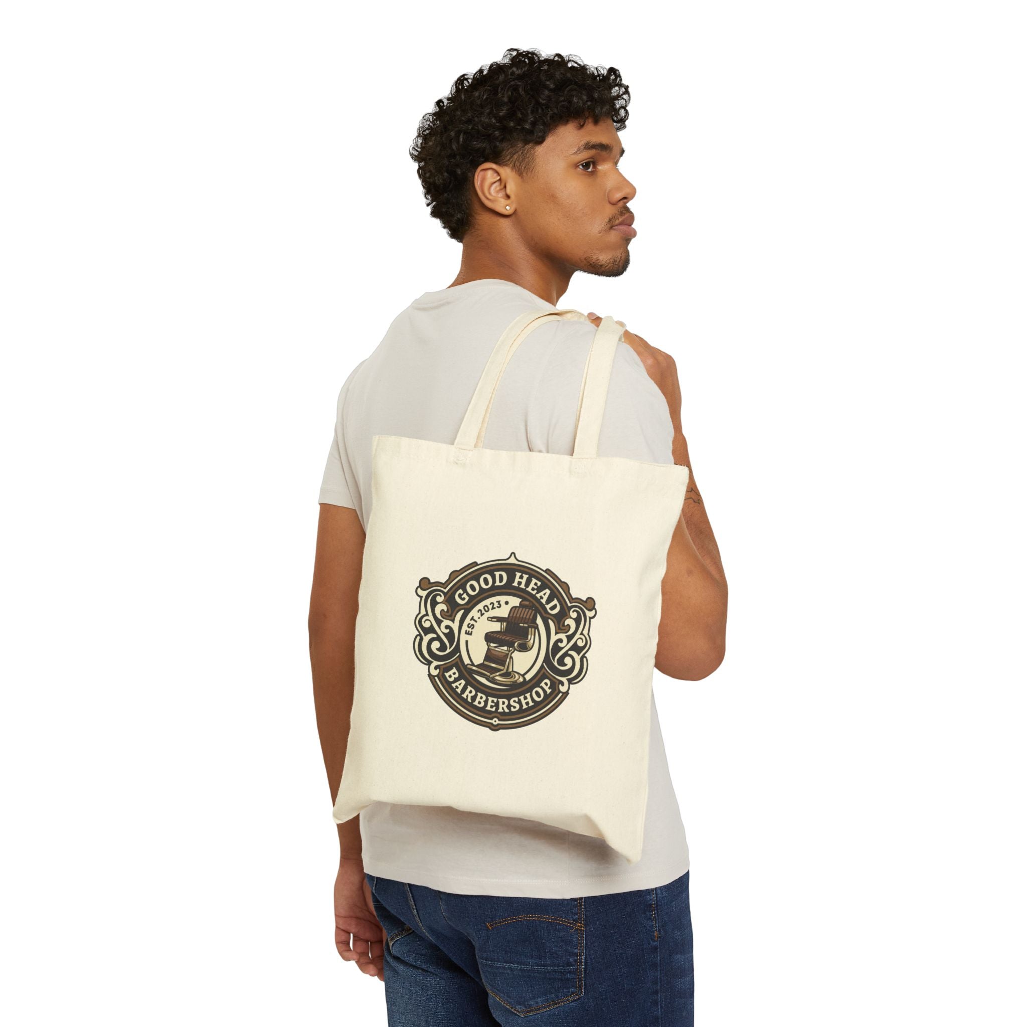 Good Head Barbershop Tote Bag