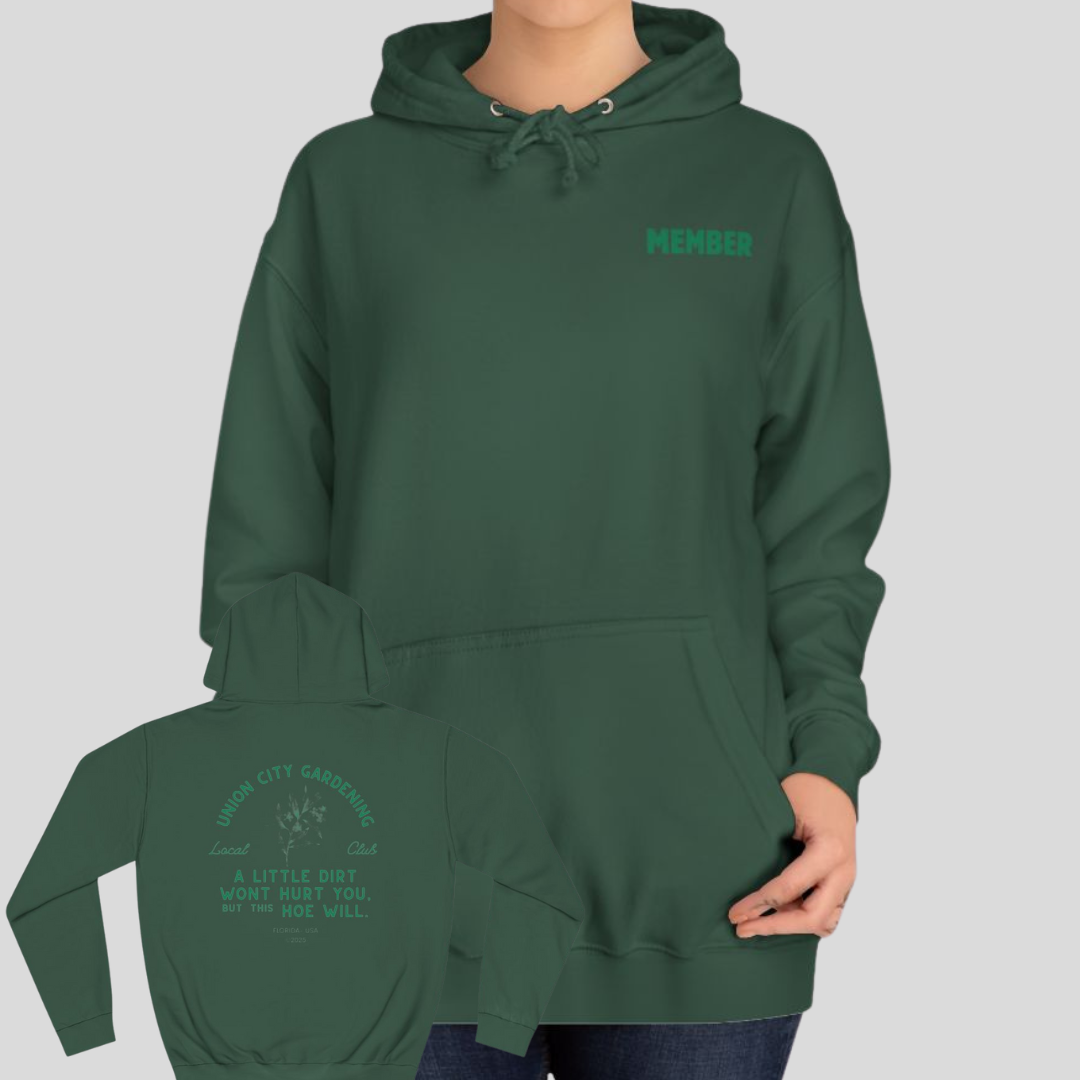 Union City Gardening Funny Member Hoodie