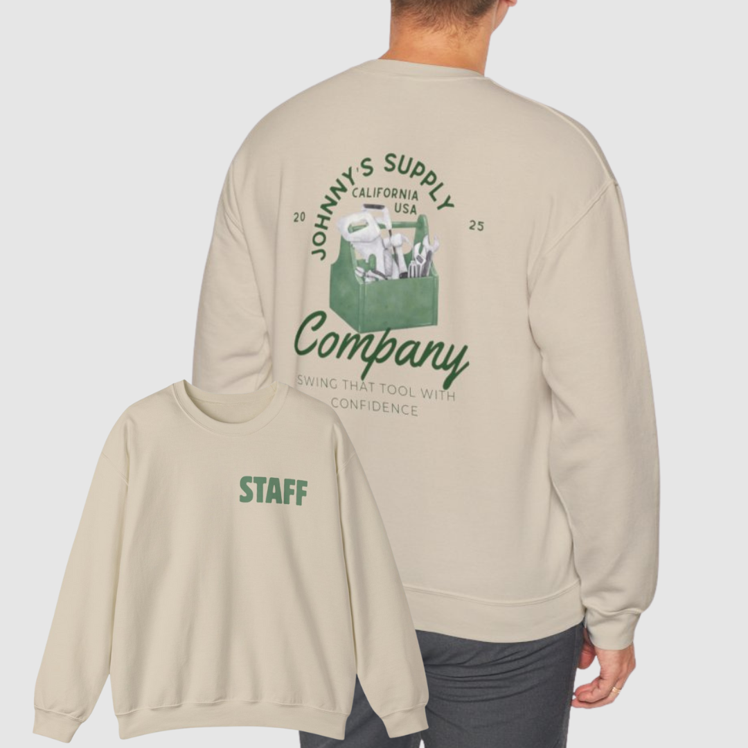 Johnny’s Supply Company Funny Staff Sweatshirt