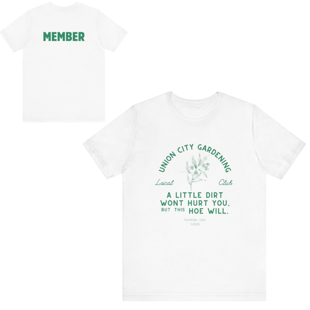 Union City Gardening Club Funny Member T Shirt
