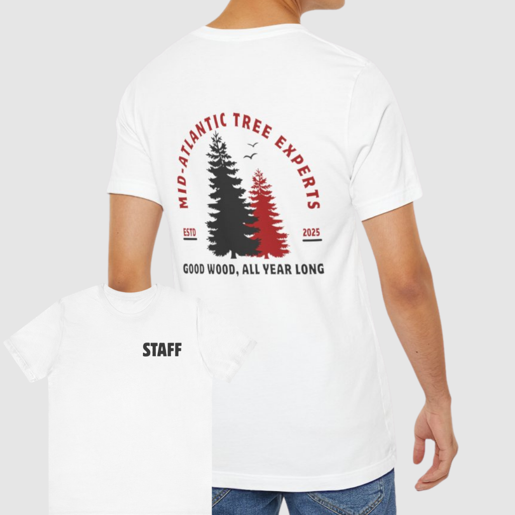 Mid-Atlantic Tree Experts Funny Staff T Shirt