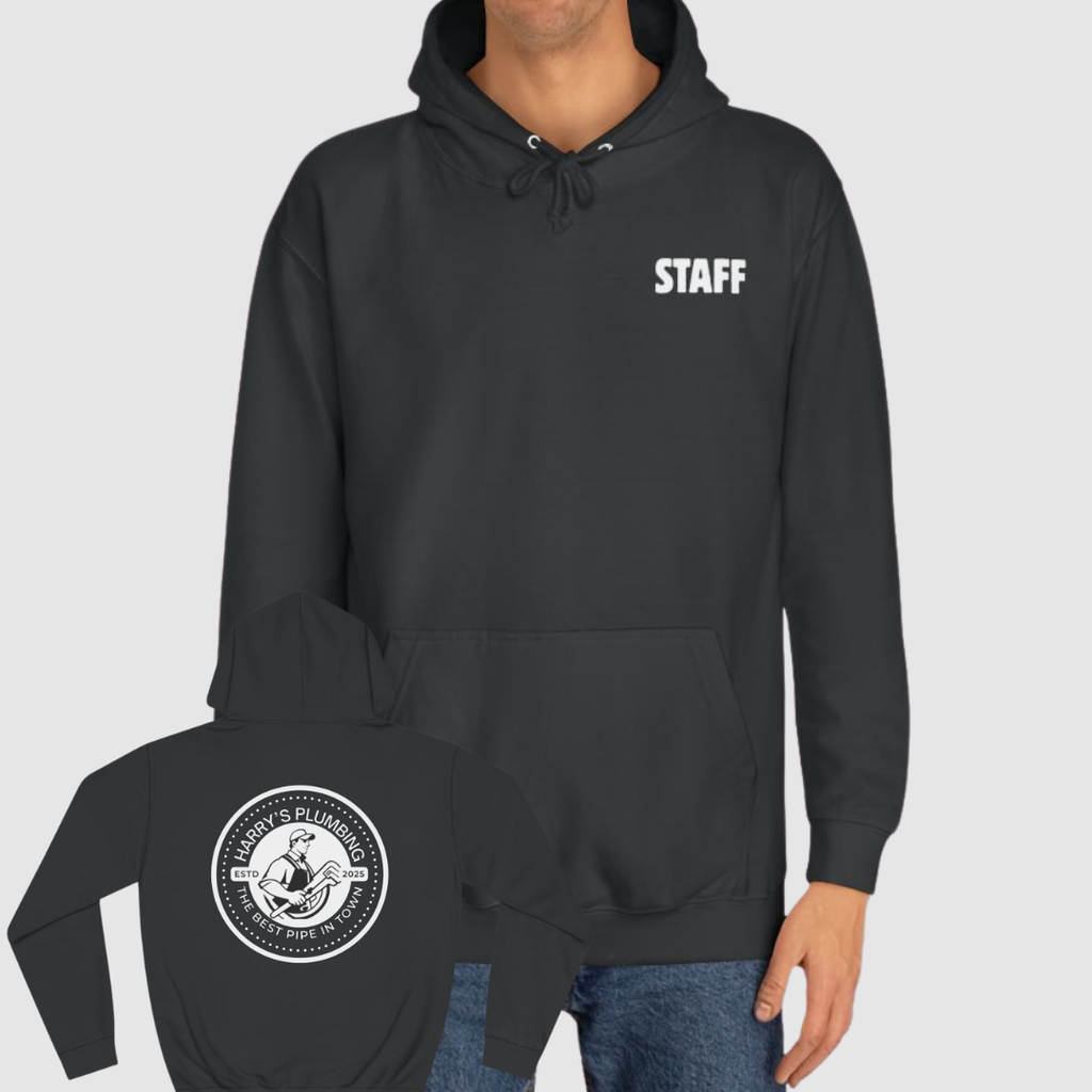 Harry’s Plumbing Funny Staff Sweatshirt