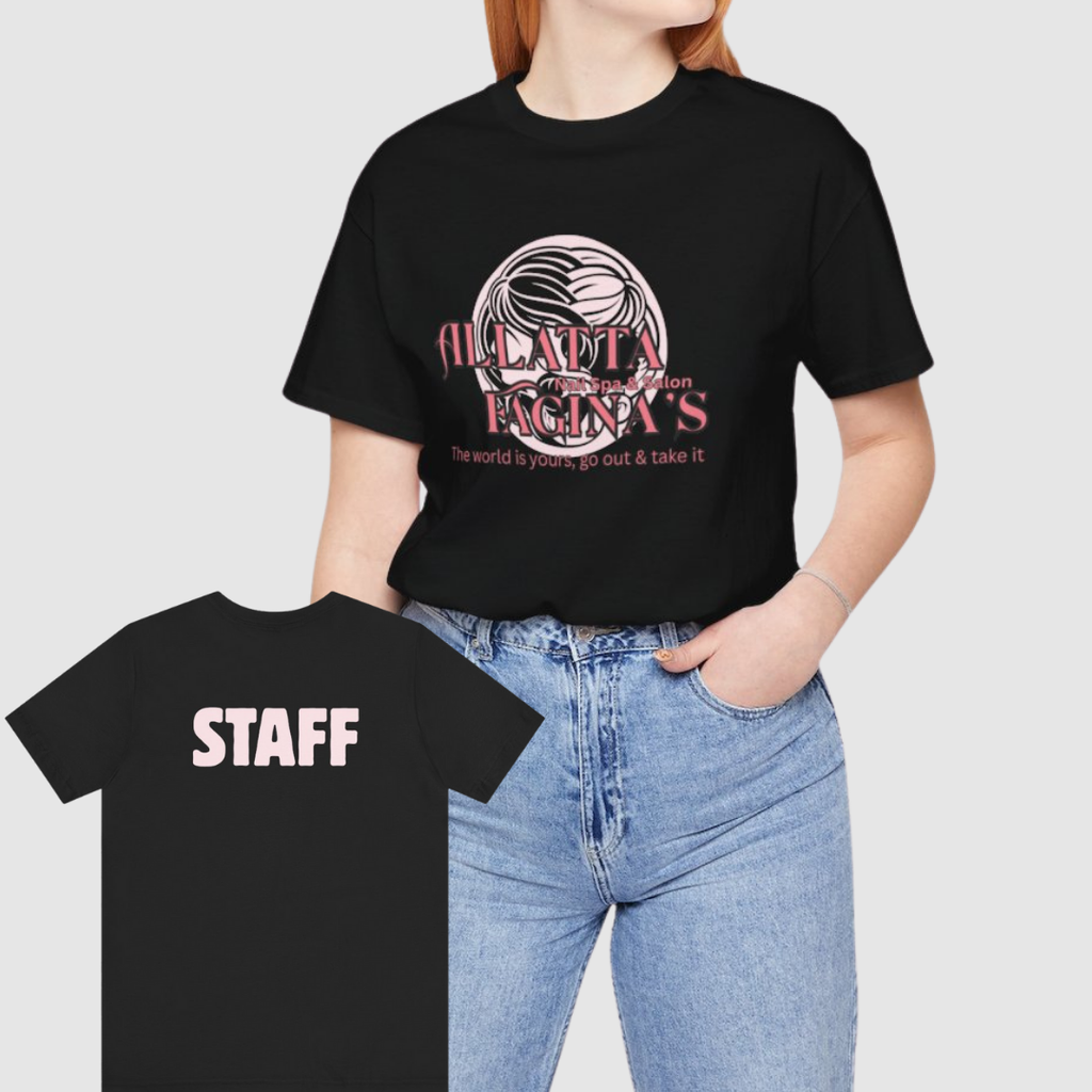 Allatta Fagina’s Nail Spa & Salon Funny Staff T Shirt