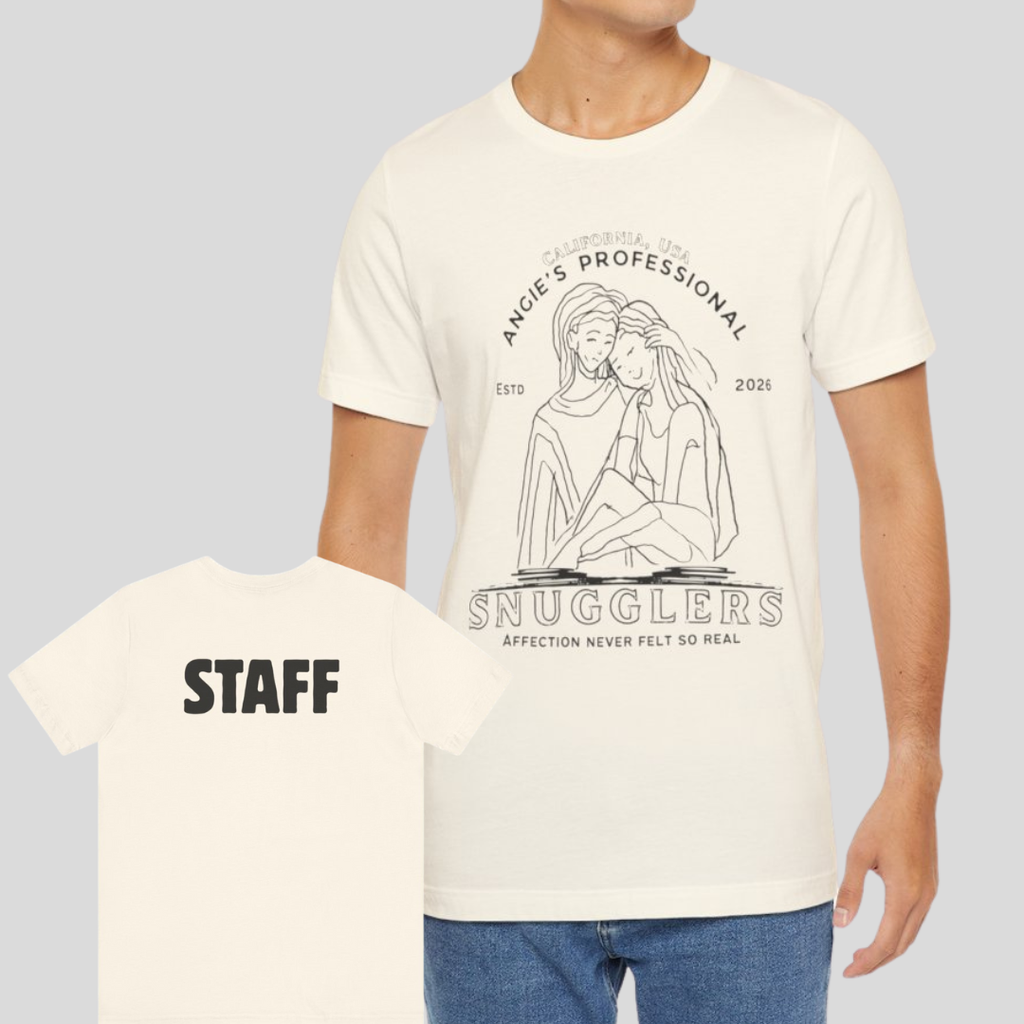 Angie’s Professional Snugglers Funny Staff T Shirt
