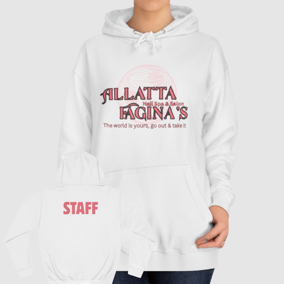 Allatta Fagina’s Nail Spa & Salon Funny Staff Sweatshirts
