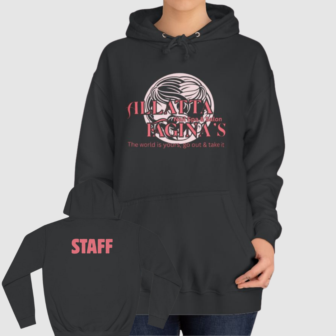 Allatta Fagina’s Nail Spa & Salon Funny Staff Sweatshirts
