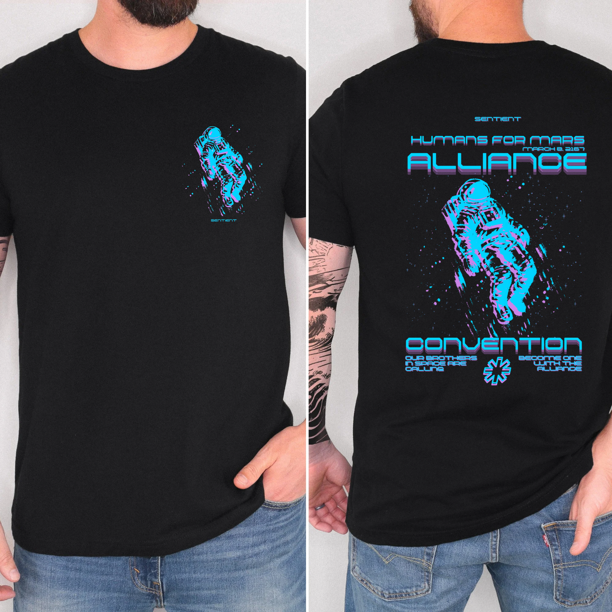 Humans For Mars Alliance Convention Tee